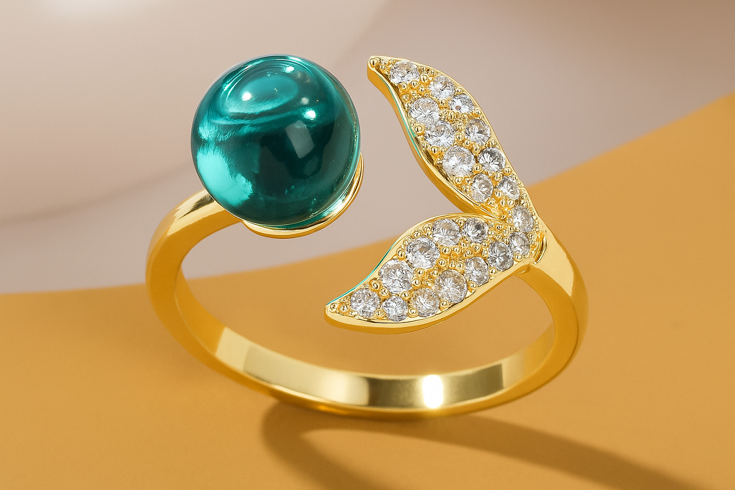 Anillo de cola de sirena